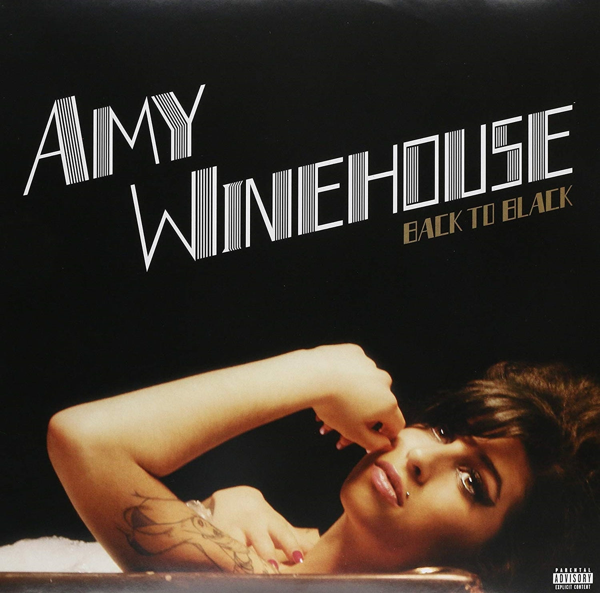 Amy Winehouse – Back to Black vinyl record cover