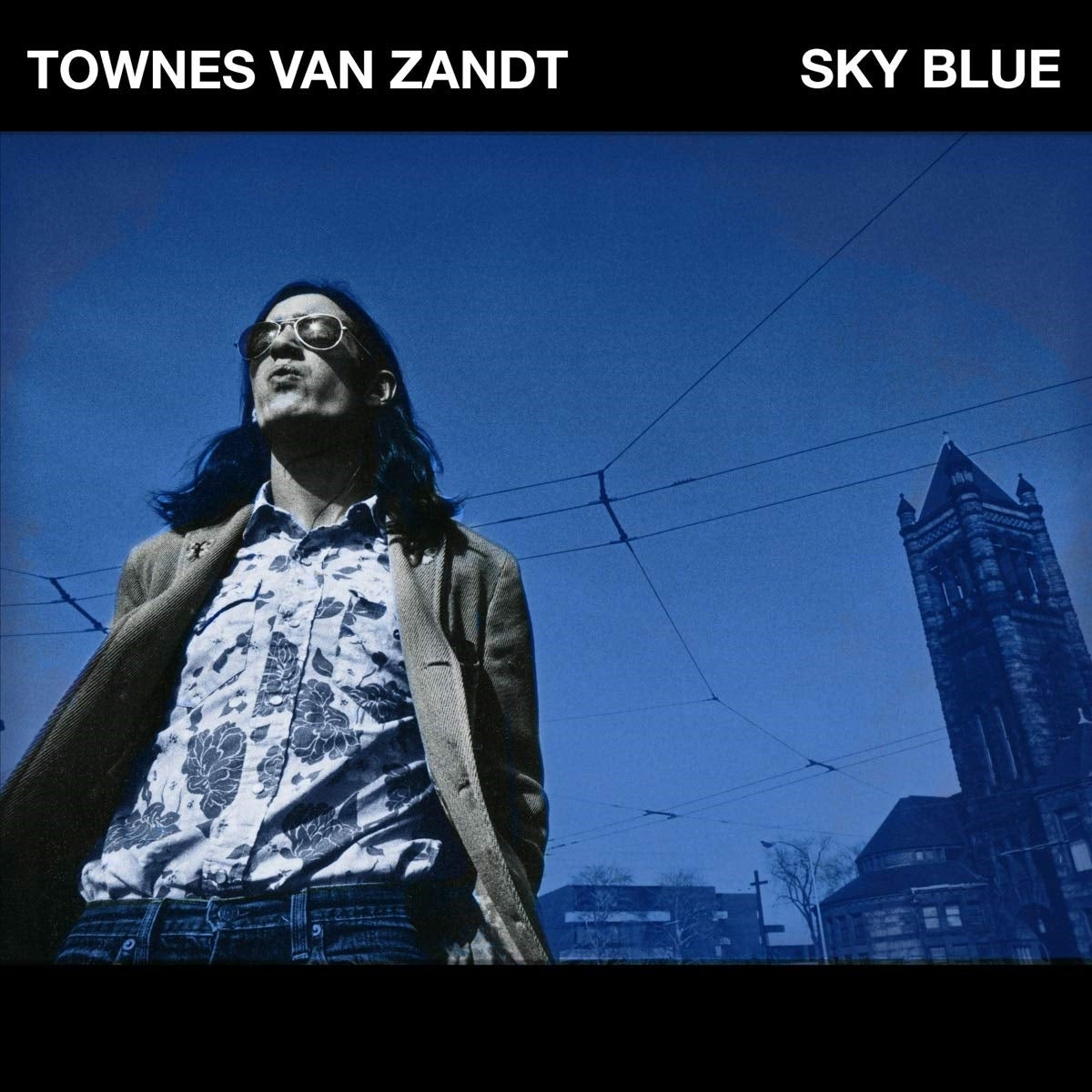 Townes Van Zandt – Sky Blue vinyl record cover