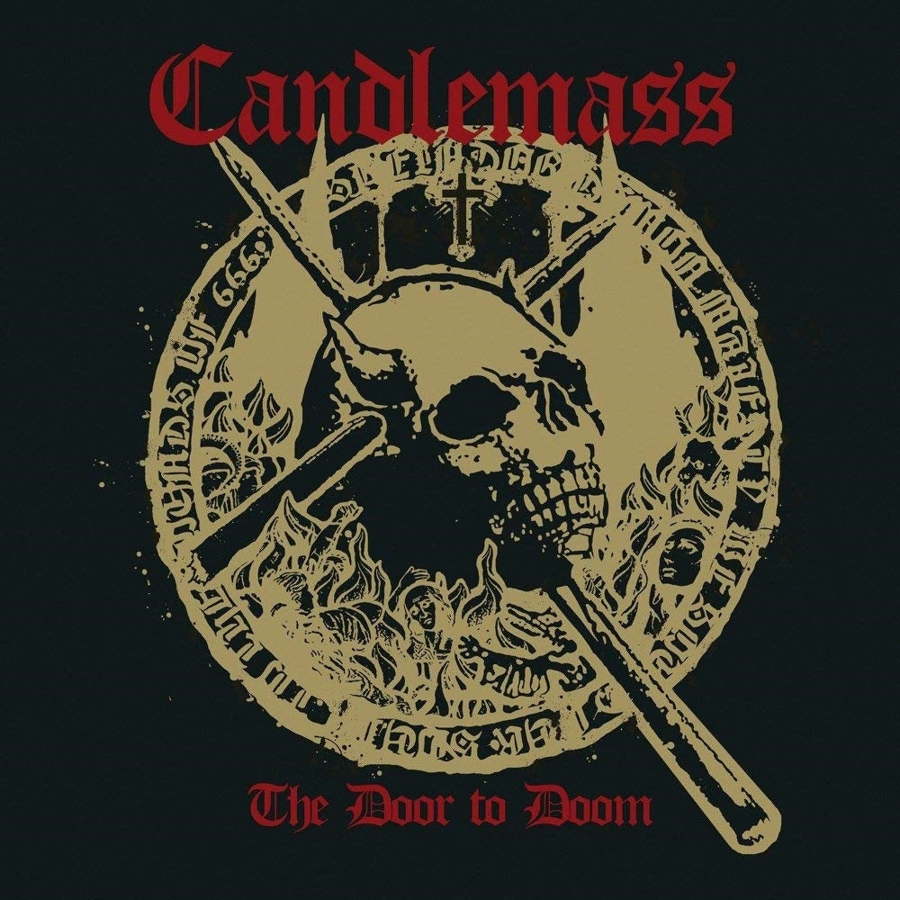 Candlemass – The Door to Doom vinyl record cover