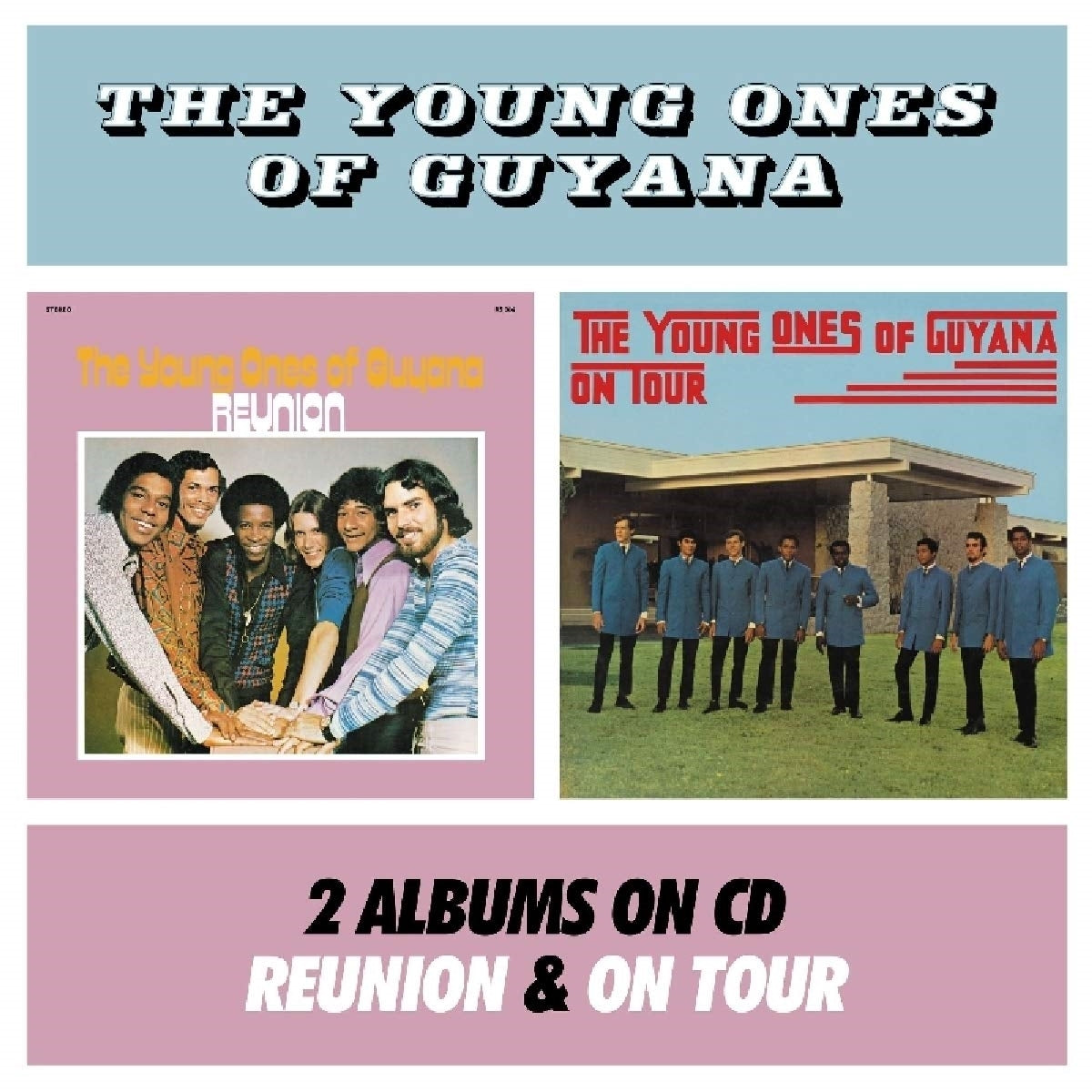 The Young Ones From Guyana – On Tour/Reunion vinyl record cover