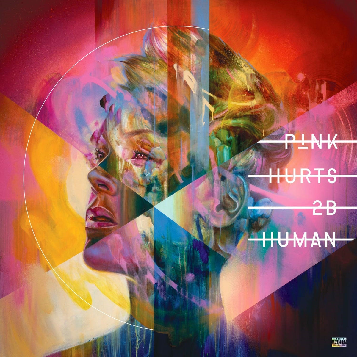 Pink – Hurts 2B Human vinyl record cover