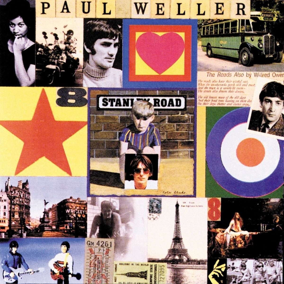 Paul Weller – Stanley Road vinyl record cover
