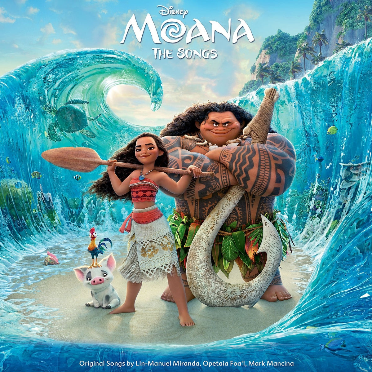 Various Artists – Moana vinyl record cover