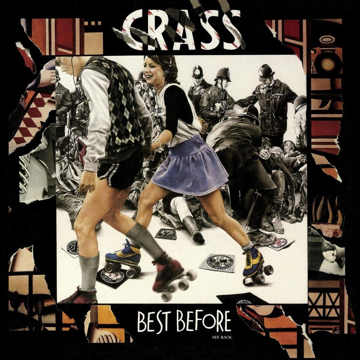 Crass – Best Before 1984 vinyl record cover