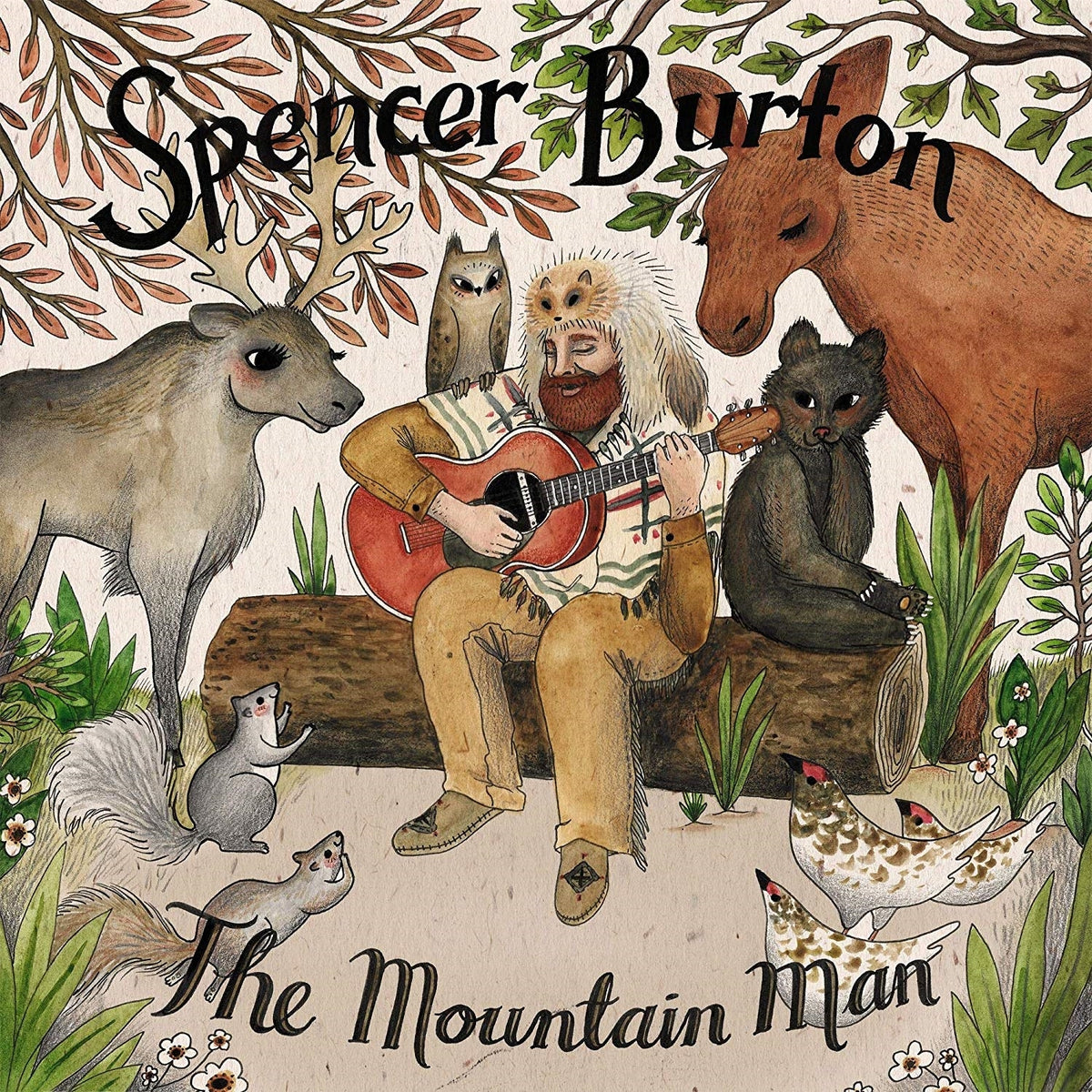 Spencer Burton – The Mountain Man vinyl record cover