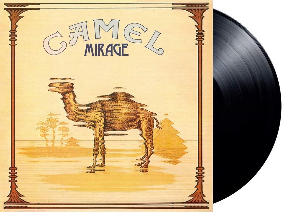Camel – Mirage vinyl record cover