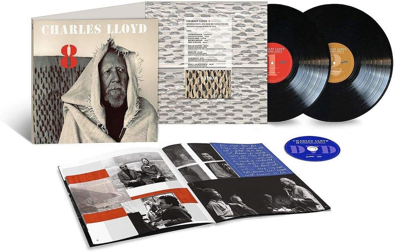 Charles Lloyd – 8 KINDRED SPIRITS(2LP+DVD)  by CHARLES LLOYD vinyl record cover