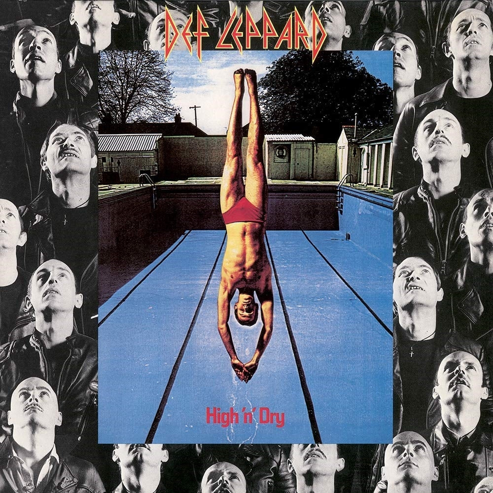 Def Leppard – High 'N' Dry vinyl record cover