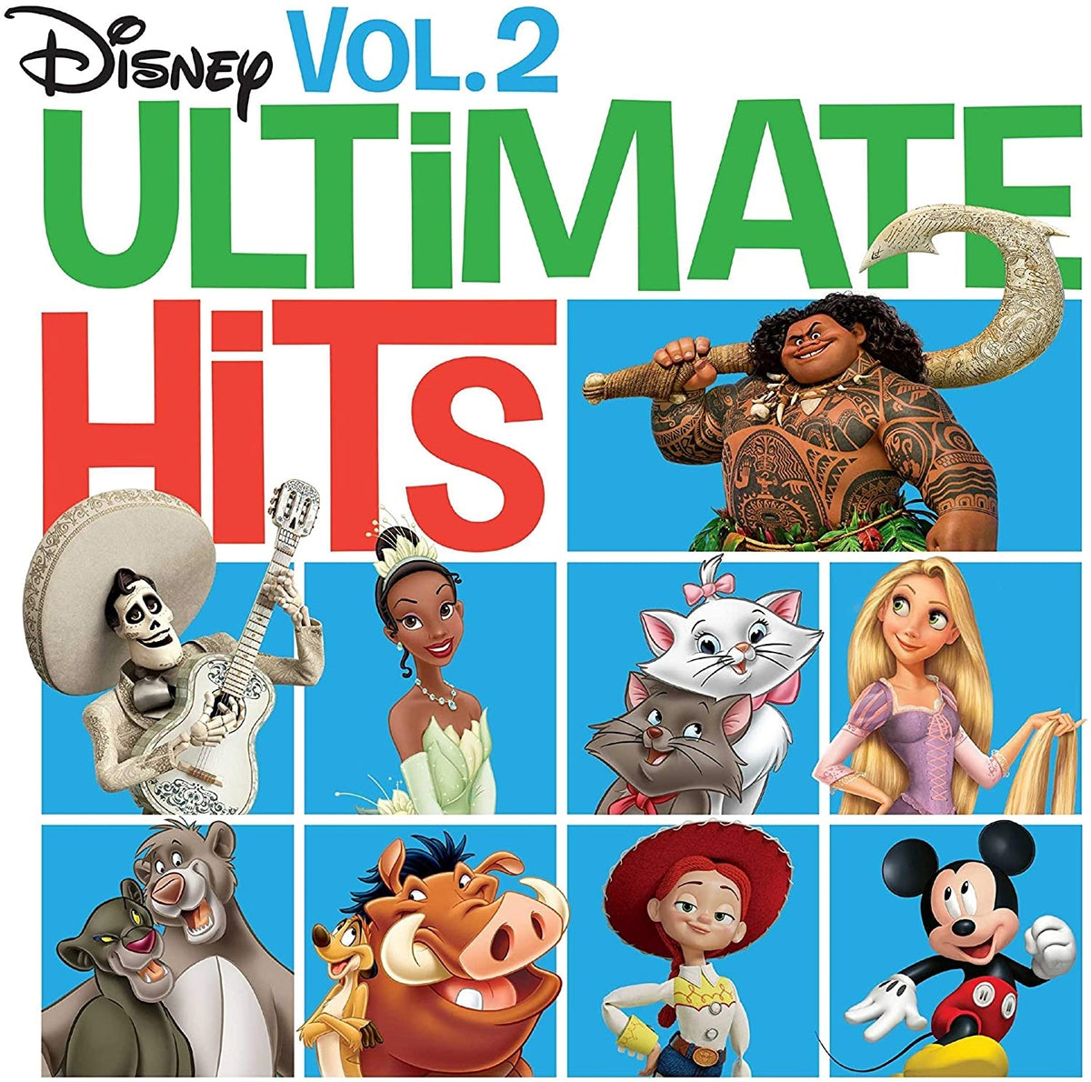 Various Artists – Disney Ultimate Hits Vol. 2 vinyl record cover