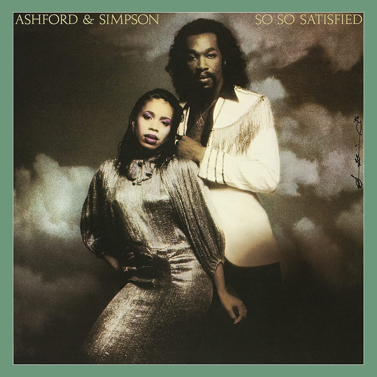 Ashford & Simpson – So So Satisfied (Spring Green Vinyl) vinyl record cover