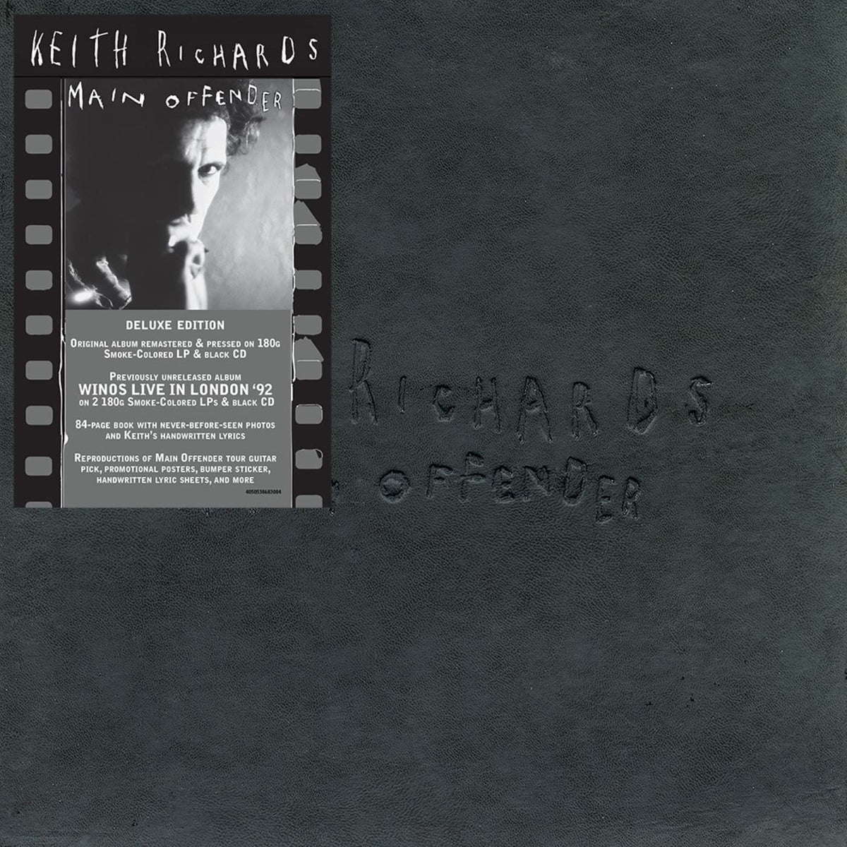 Keith Richards – Main Offender vinyl record cover