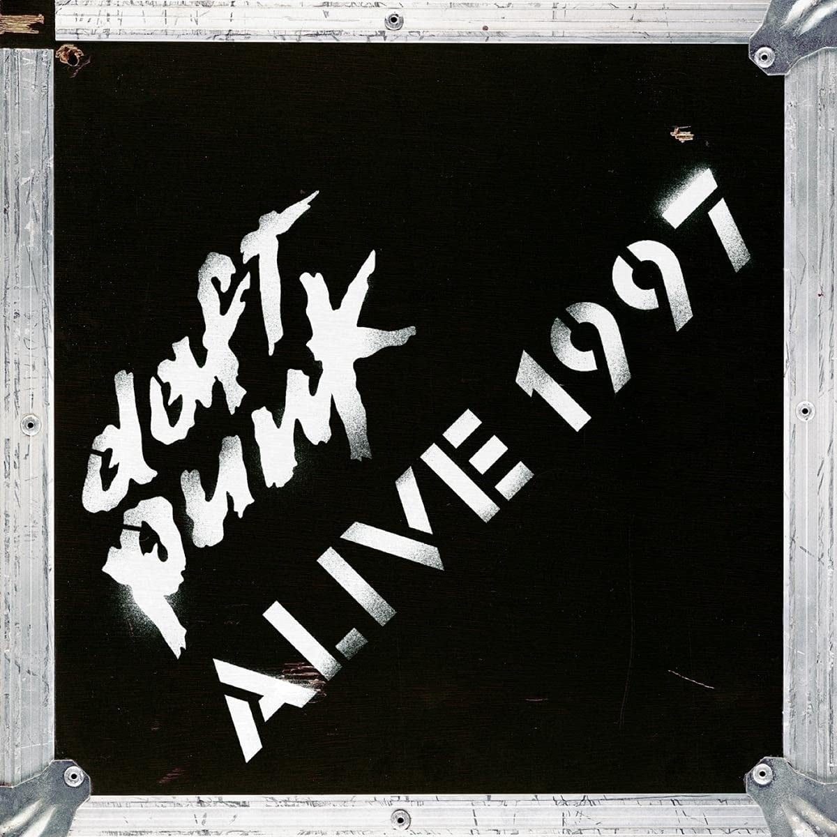 Daft Punk – Alive 1997 vinyl record cover