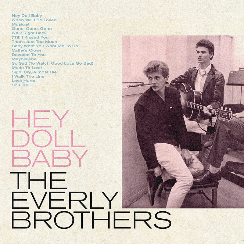 The Everly Brothers – Hey Doll Baby vinyl record cover