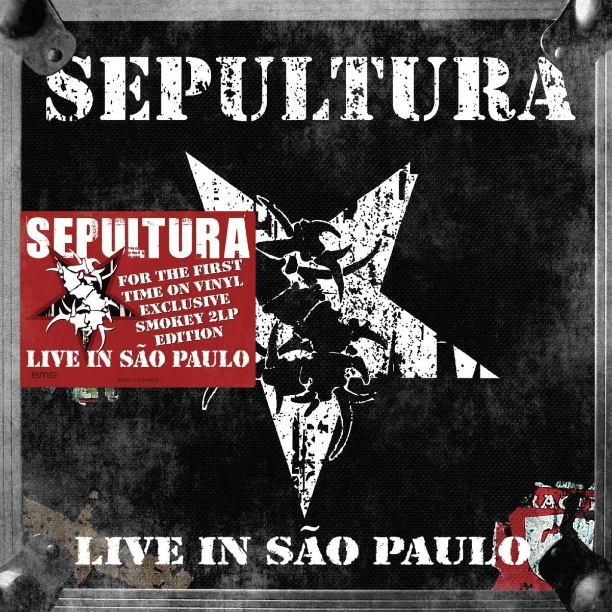 Sepultura – Live in São Paulo vinyl record cover