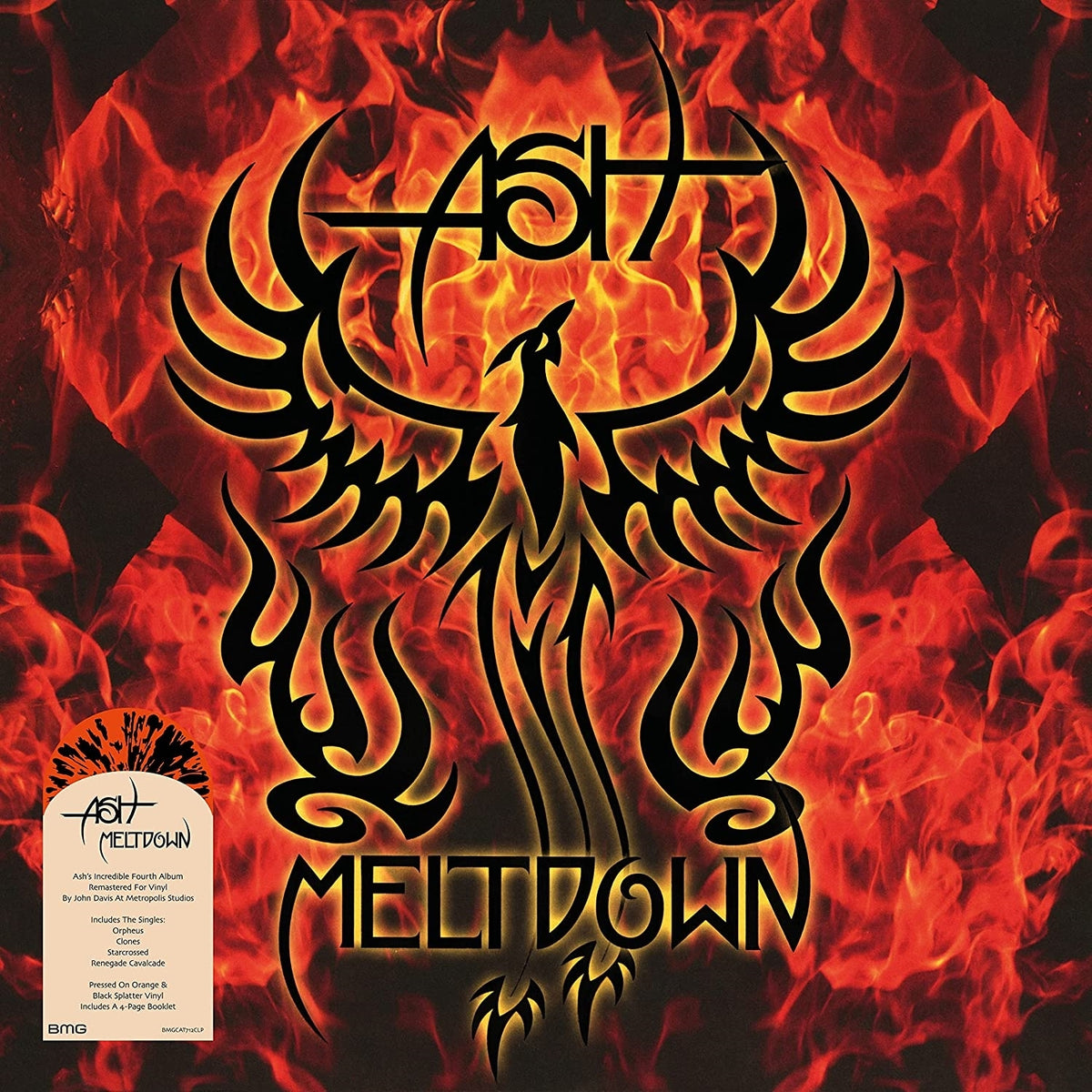 Ash – Meltdown vinyl record cover