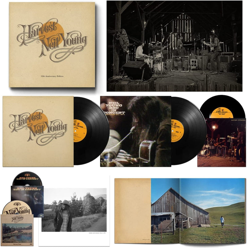 Neil Young – Harvest vinyl record cover