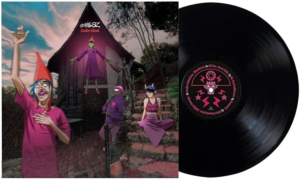 Gorillaz – Cracker Island vinyl record cover