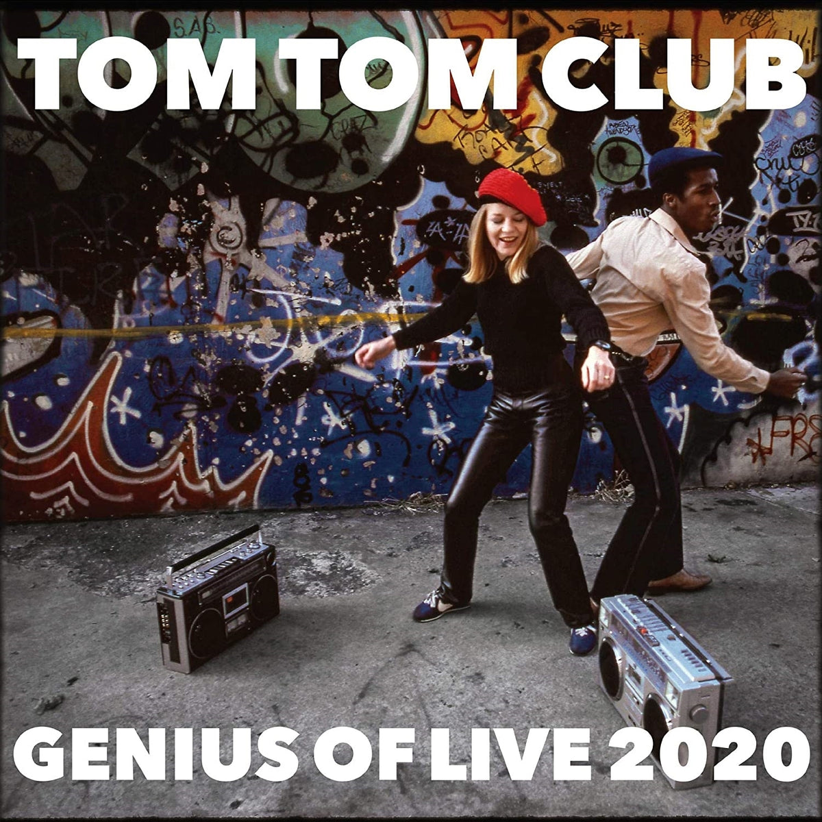 Tom Tom Club – Genius of Live 2020 (RSD 2020) vinyl record cover