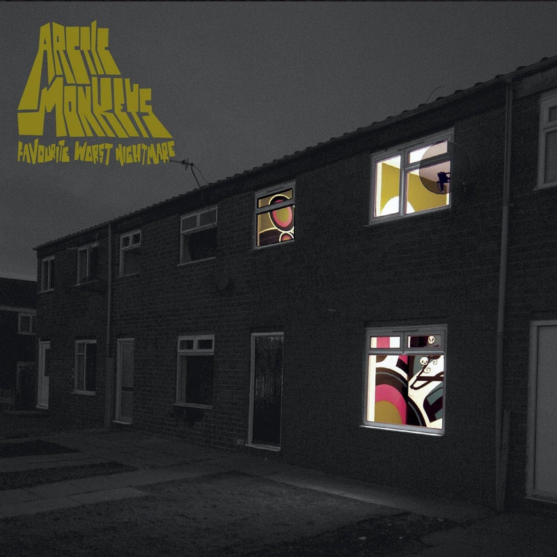 Arctic Monkeys – Favourite Worst Nightmare vinyl record cover