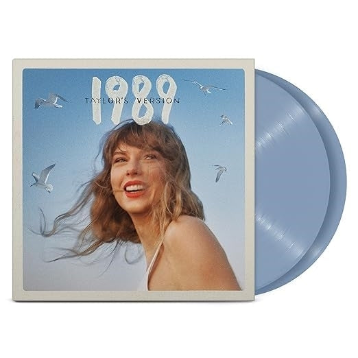 Taylor Swift – 1989 (Taylor's Version): Crystal Skies Blue vinyl record cover