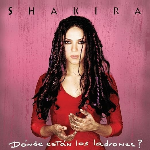 Shakira – Donde Estan Los Ladrones vinyl record cover