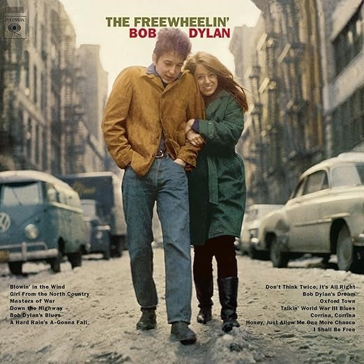 Bob Dylan – The Freewheelin' Bob Dylan vinyl record cover