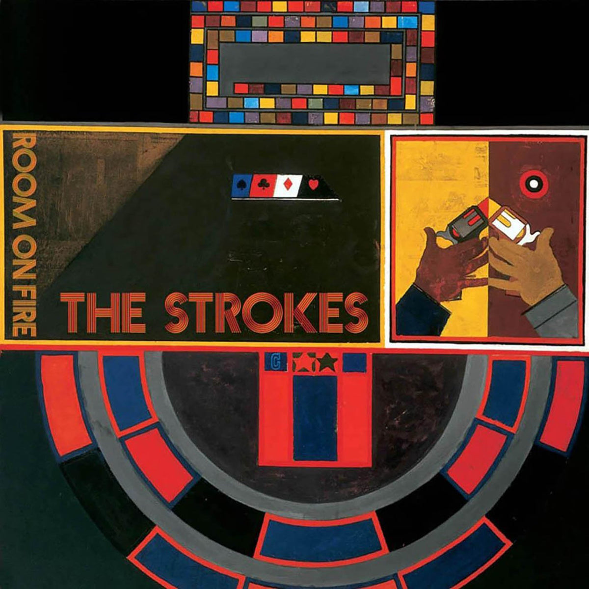 Strokes – Room On Fire vinyl record cover