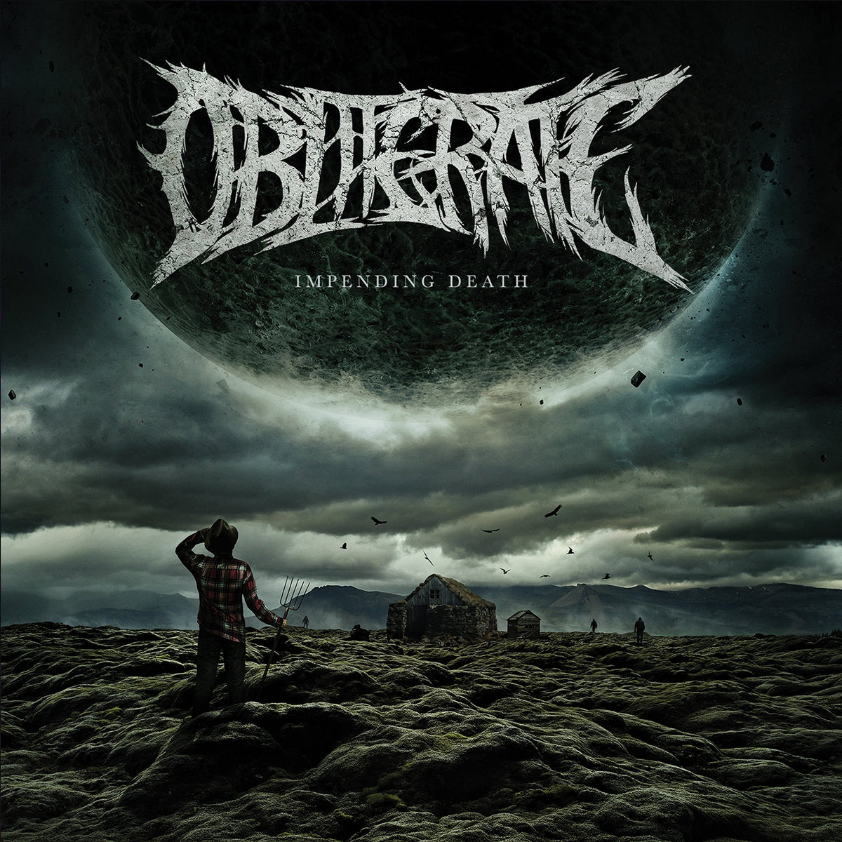 Obliterate – Impending Death vinyl record cover