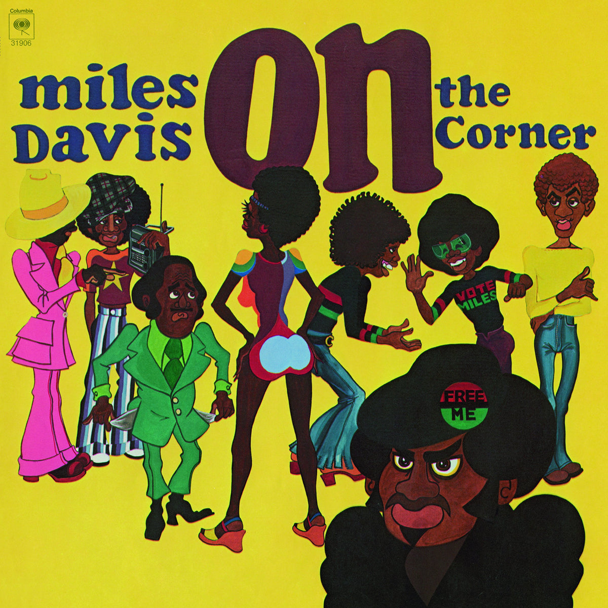 Miles Davis – On the Corner vinyl record cover