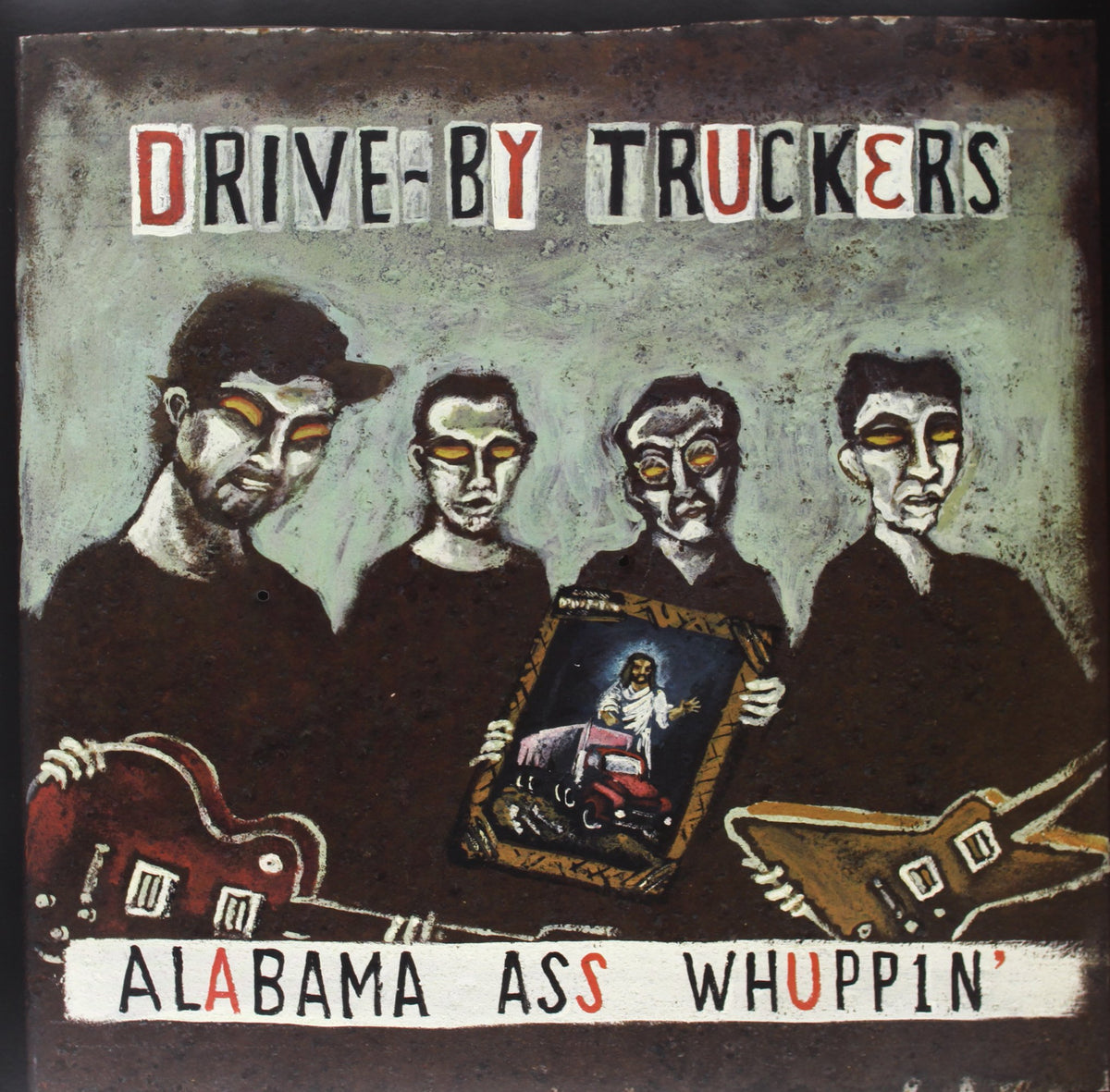 Drive-By Truckers – ALABAMA ASS WHUPPIN(2LP) by DRIVE-BY TRUCKERS vinyl record cover