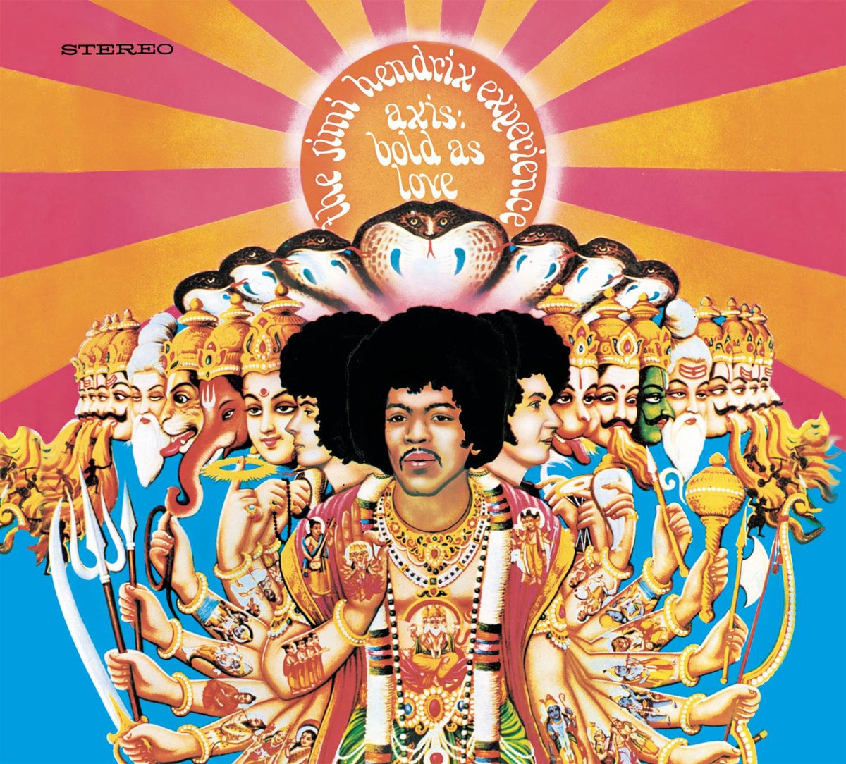 Jimi Hendrix Experience – Axis: Bold As Love vinyl record cover