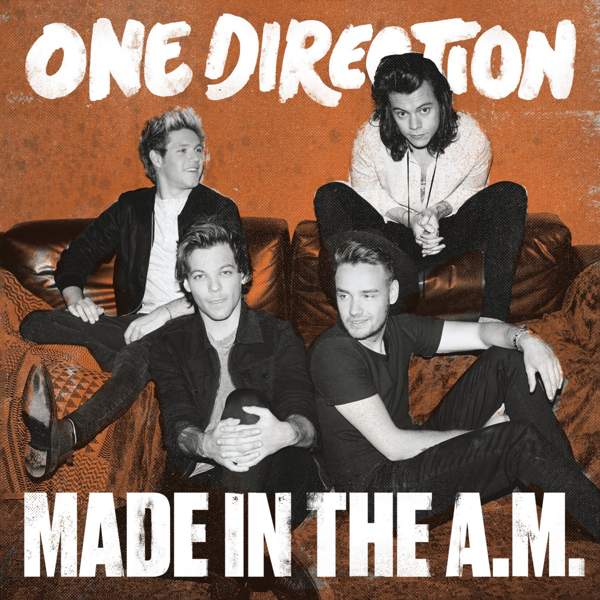 One Direction – Made in the A.M. vinyl record cover