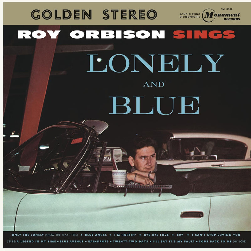 Roy Orbison – Roy Orbison Sings Lonely and Blue vinyl record cover