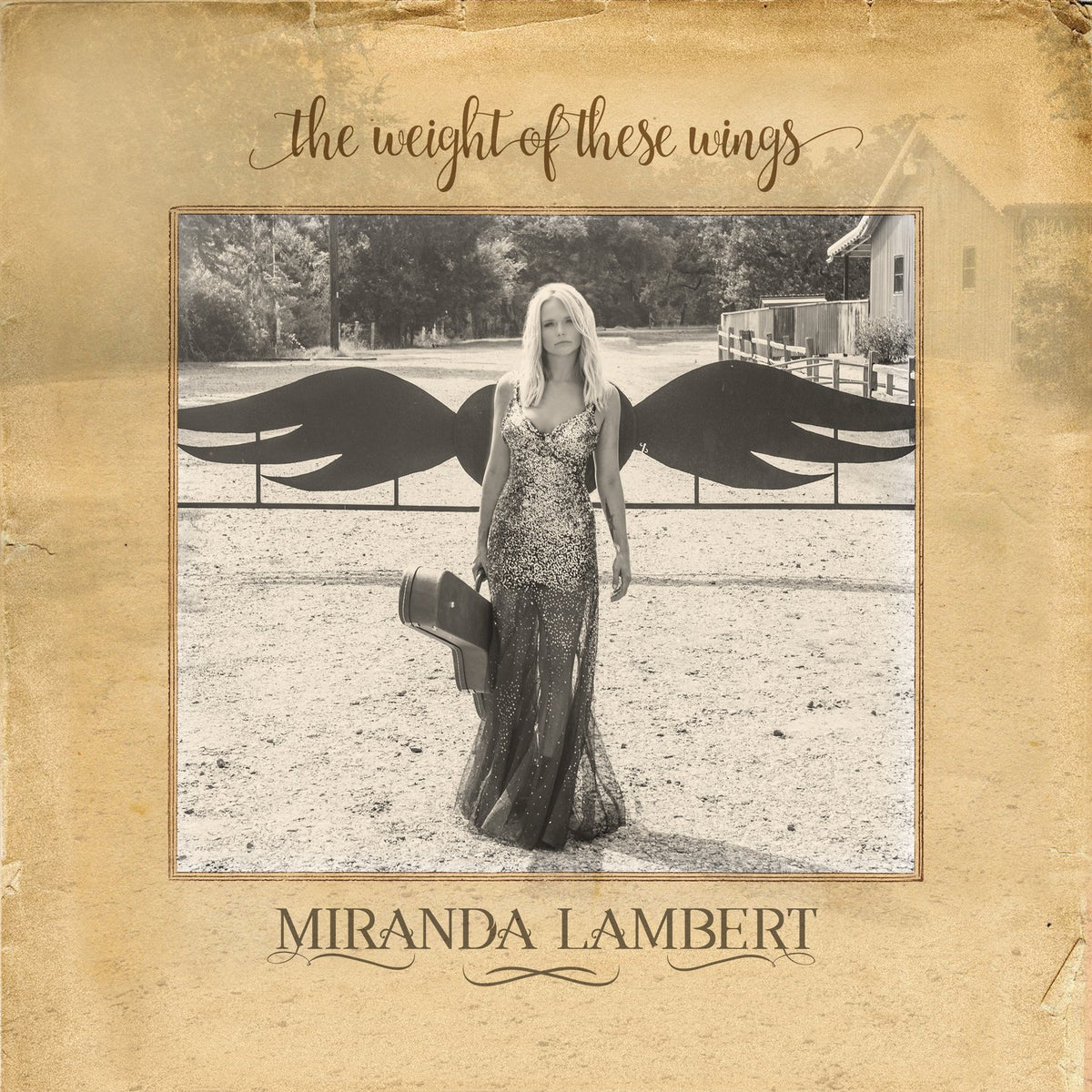 Miranda Lambert – Weight Of These Wings vinyl record cover