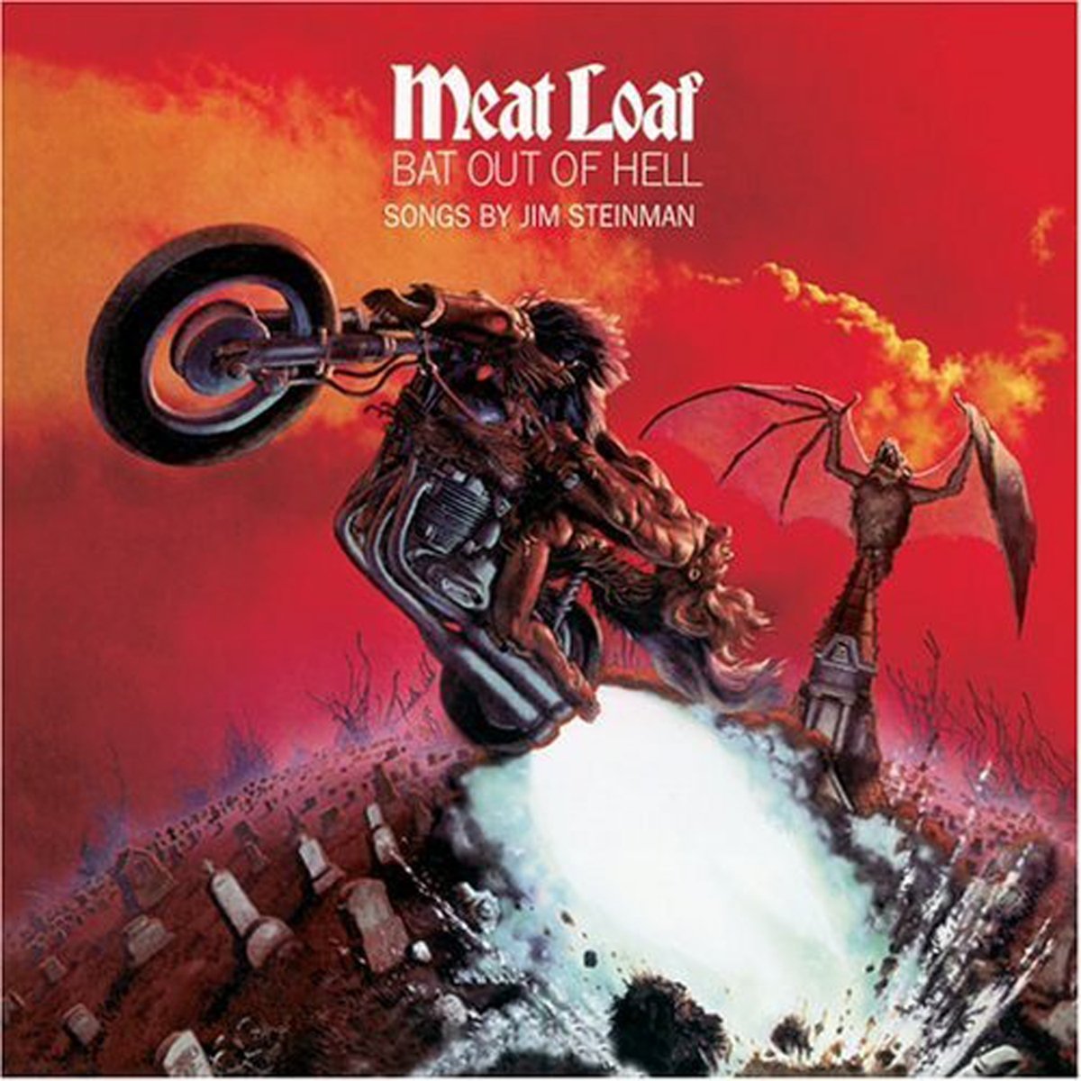 Meat Loaf – Bat Out of Hell vinyl record cover