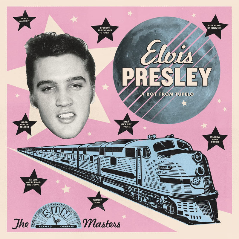Elvis Presley – A Boy from Tupelo vinyl record cover