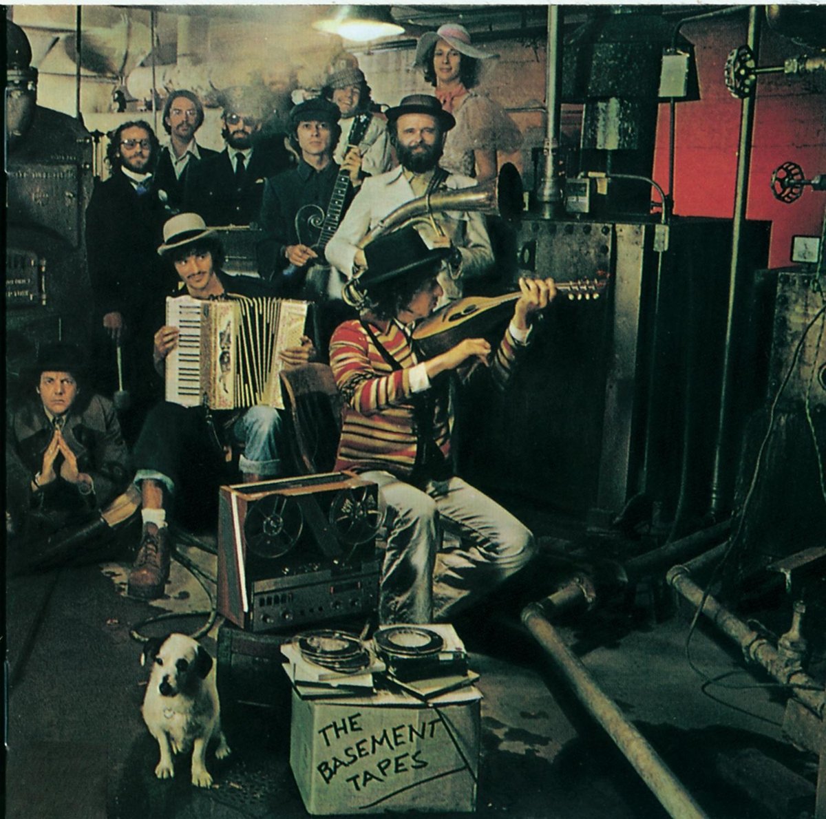 Bob Dylan – The Basement Tapes vinyl record cover