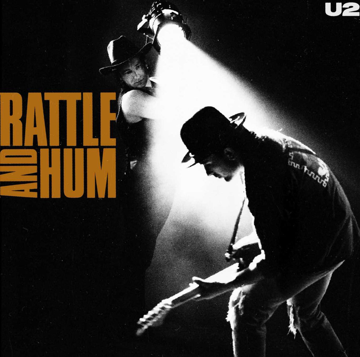 U2 – Rattle and Hum vinyl record cover