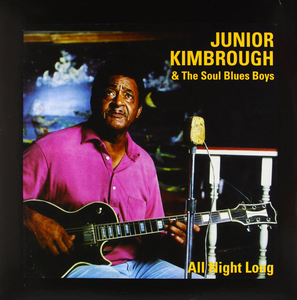 Junior Kimbrough – All Night Long  by Junior Kimbrough vinyl record cover