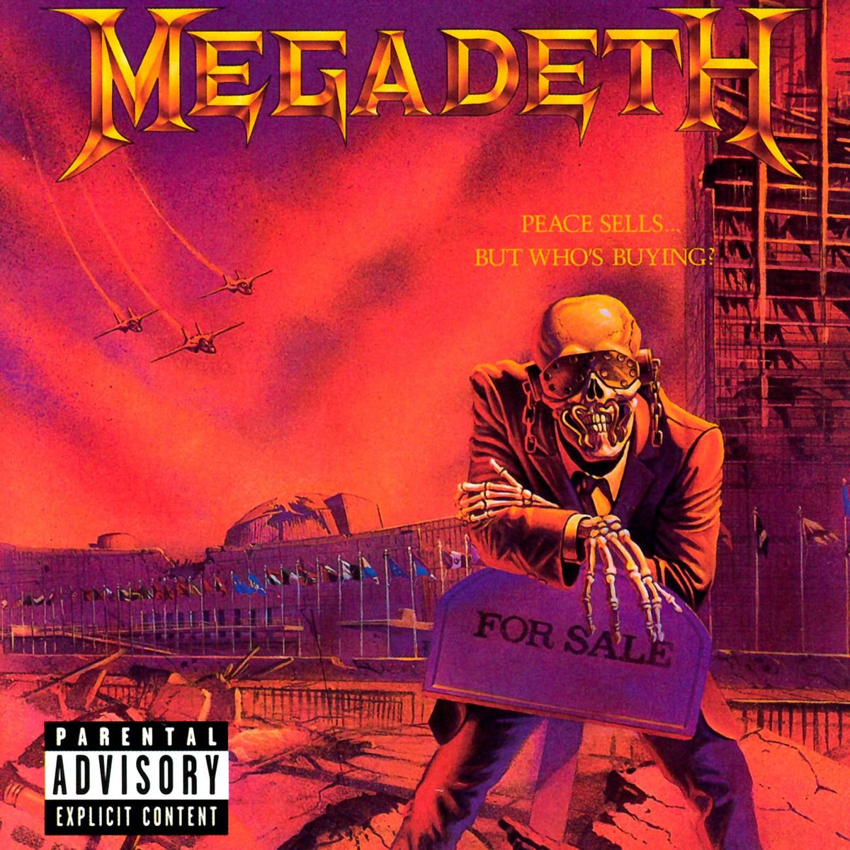 Megadeth – Peace Sells... But Who's Buying? vinyl record cover
