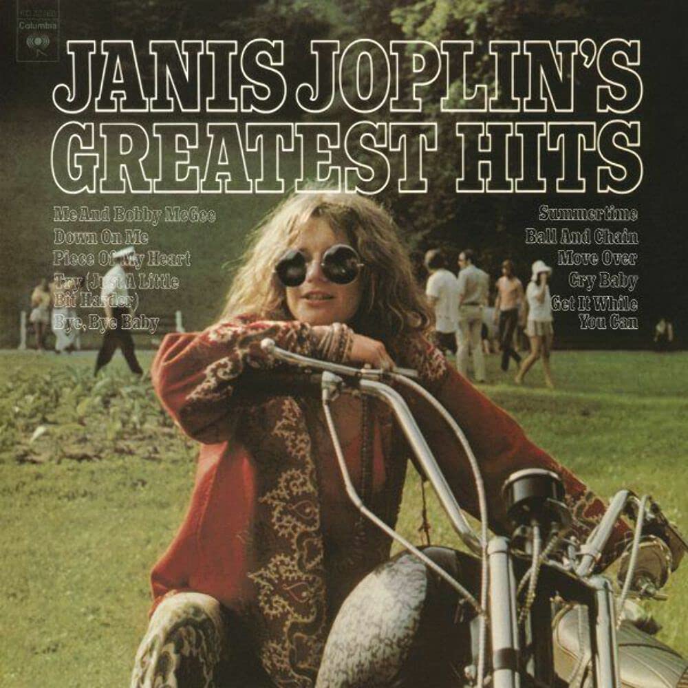Janis Joplin – Janis Joplin's Greatest Hits vinyl record cover