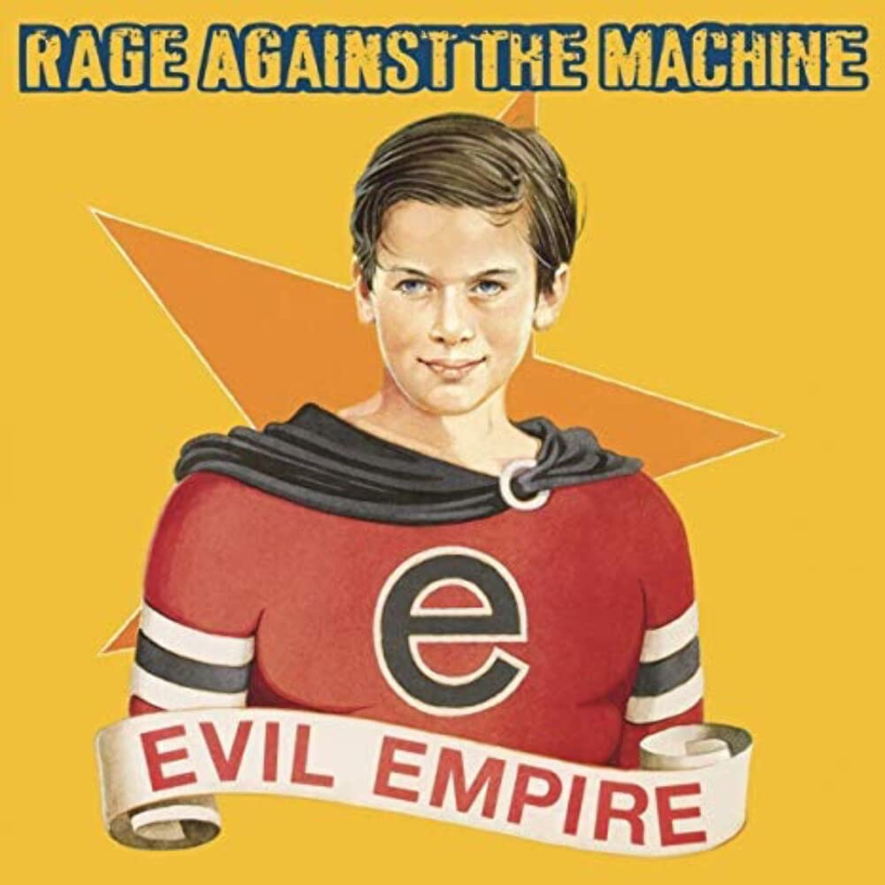 Rage Against the Machine – Evil Empire vinyl record cover