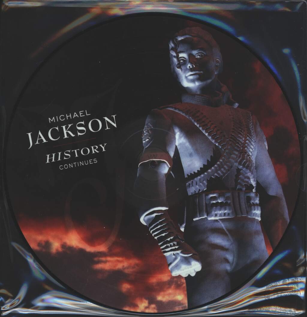 Michael Jackson – HIStory Continues vinyl record cover