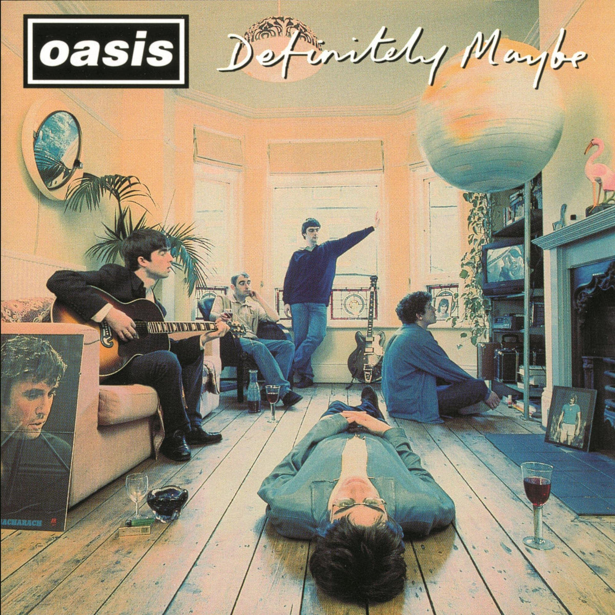 Oasis – Definitely Maybe vinyl record cover