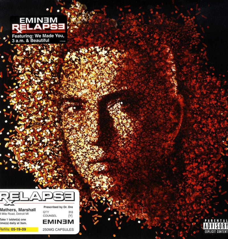 Eminem – Relapse vinyl record cover