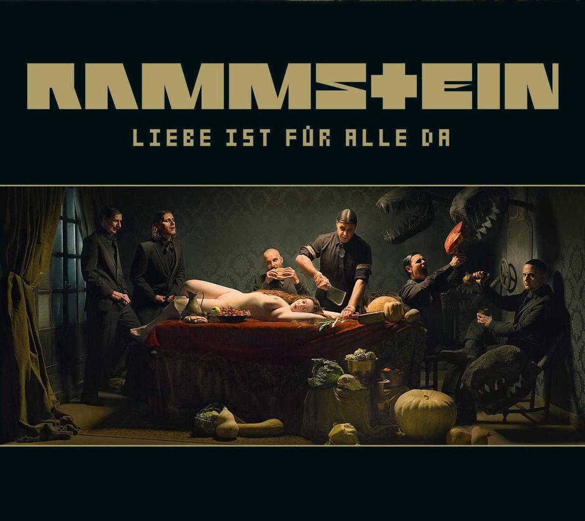 Rammstein – Liebe Ist Fur Alle Da vinyl record cover