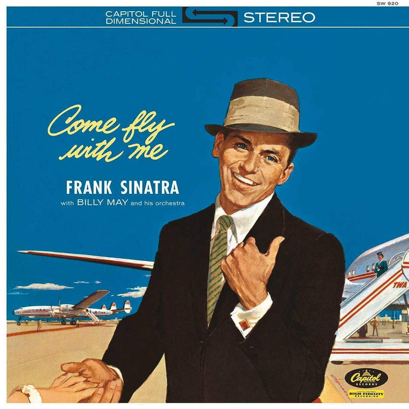 Frank Sinatra – Come Fly With Me vinyl record cover