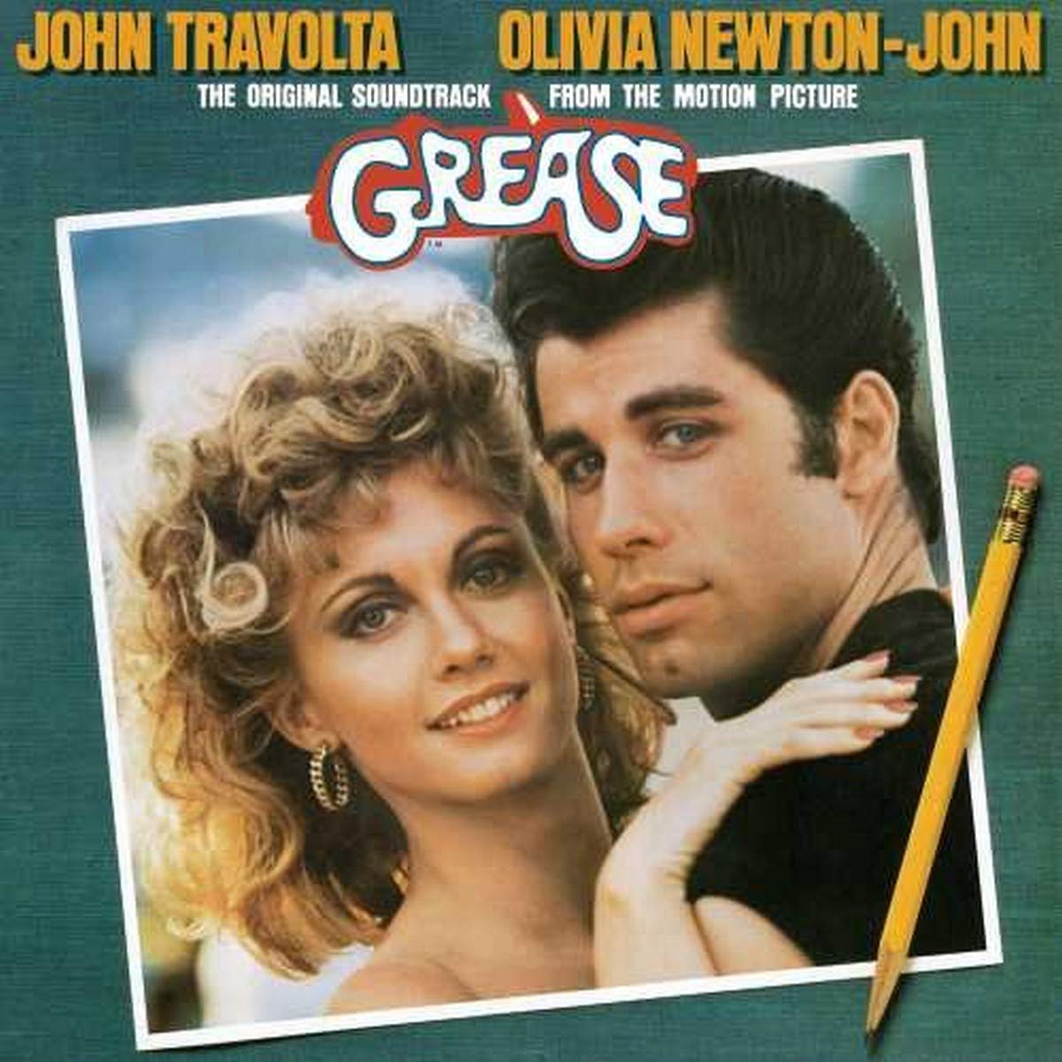 Various Artists – Grease - Ost vinyl record cover