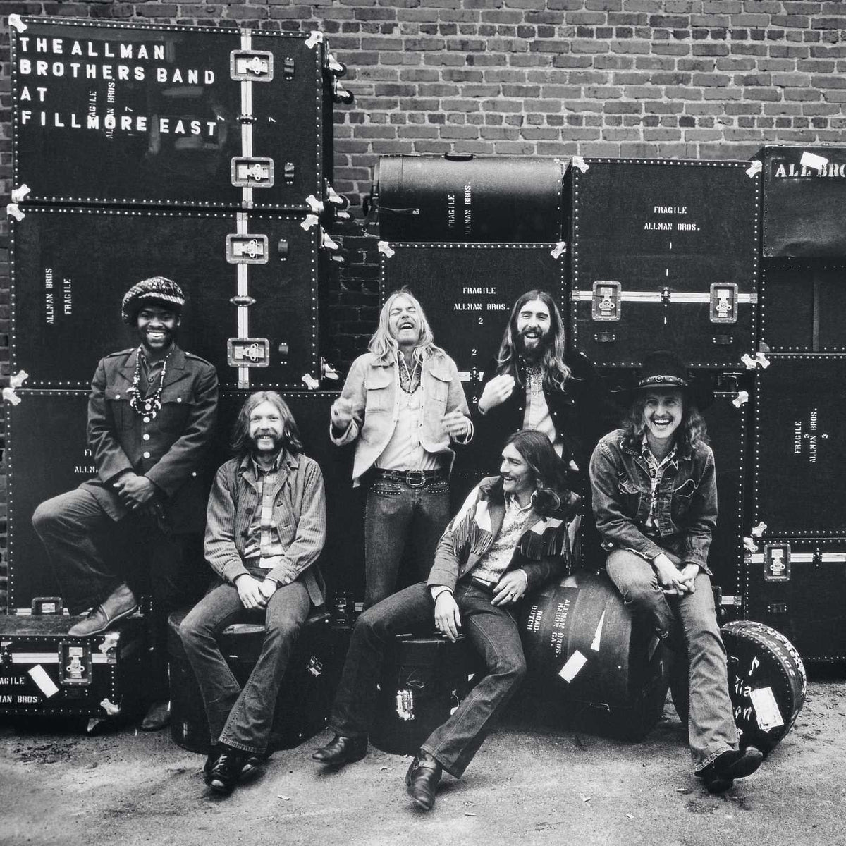 The Allman Brothers Band – At Fillmore East vinyl record cover