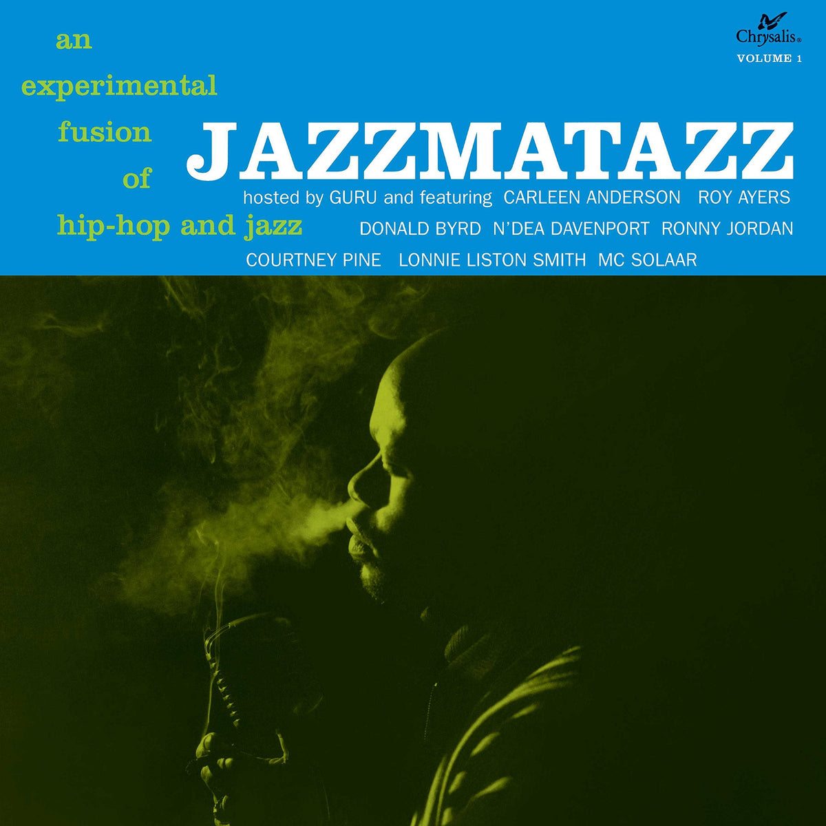 Guru – Jazzmatazz Volume 1 vinyl record cover